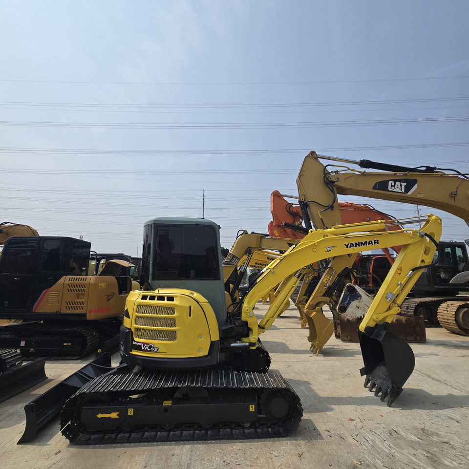 Yanmar Vio55 - Mini ekskavatorius: foto 3 Yanmar Vio55 - Mini ekskavatorius: foto 3