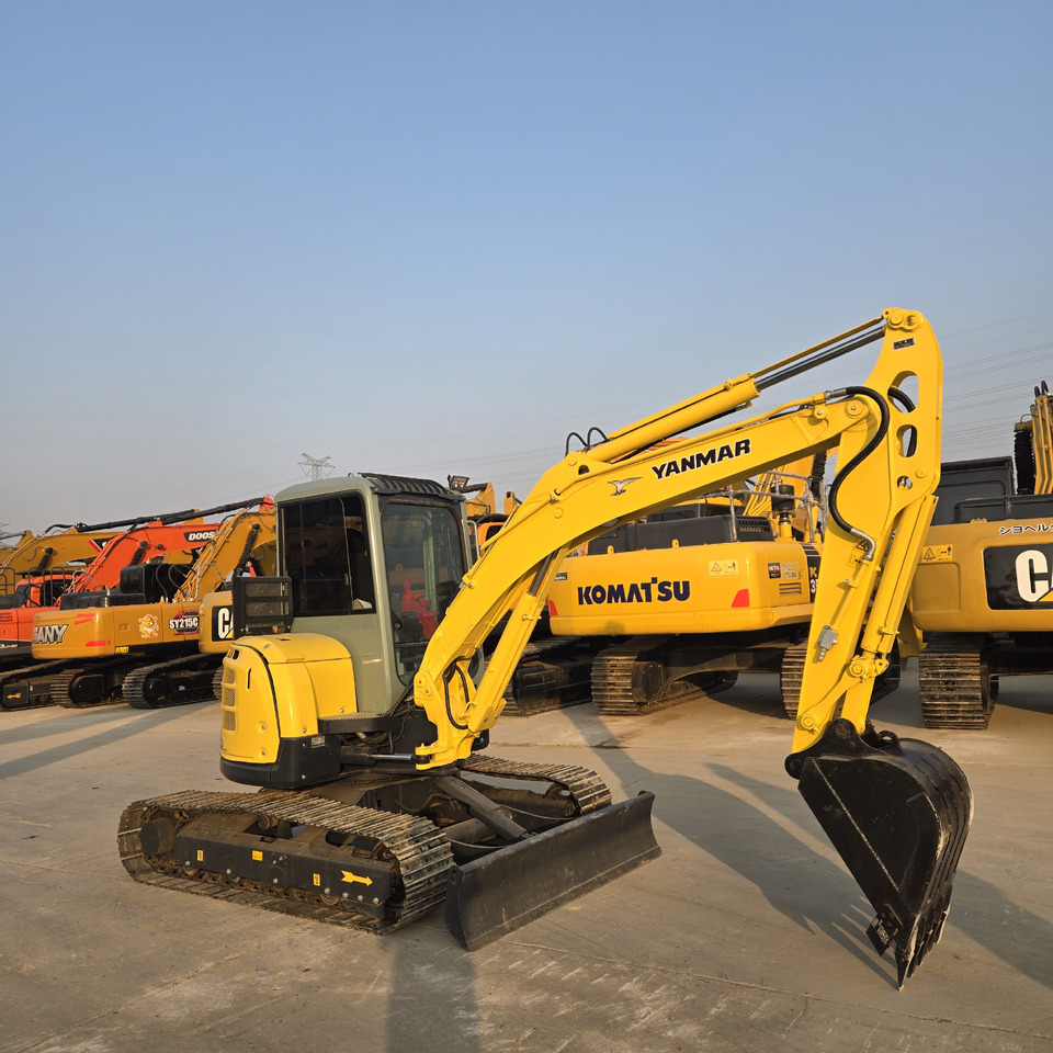 Yanmar Vio55 - Mini ekskavatorius: foto 3 Yanmar Vio55 - Mini ekskavatorius: foto 3