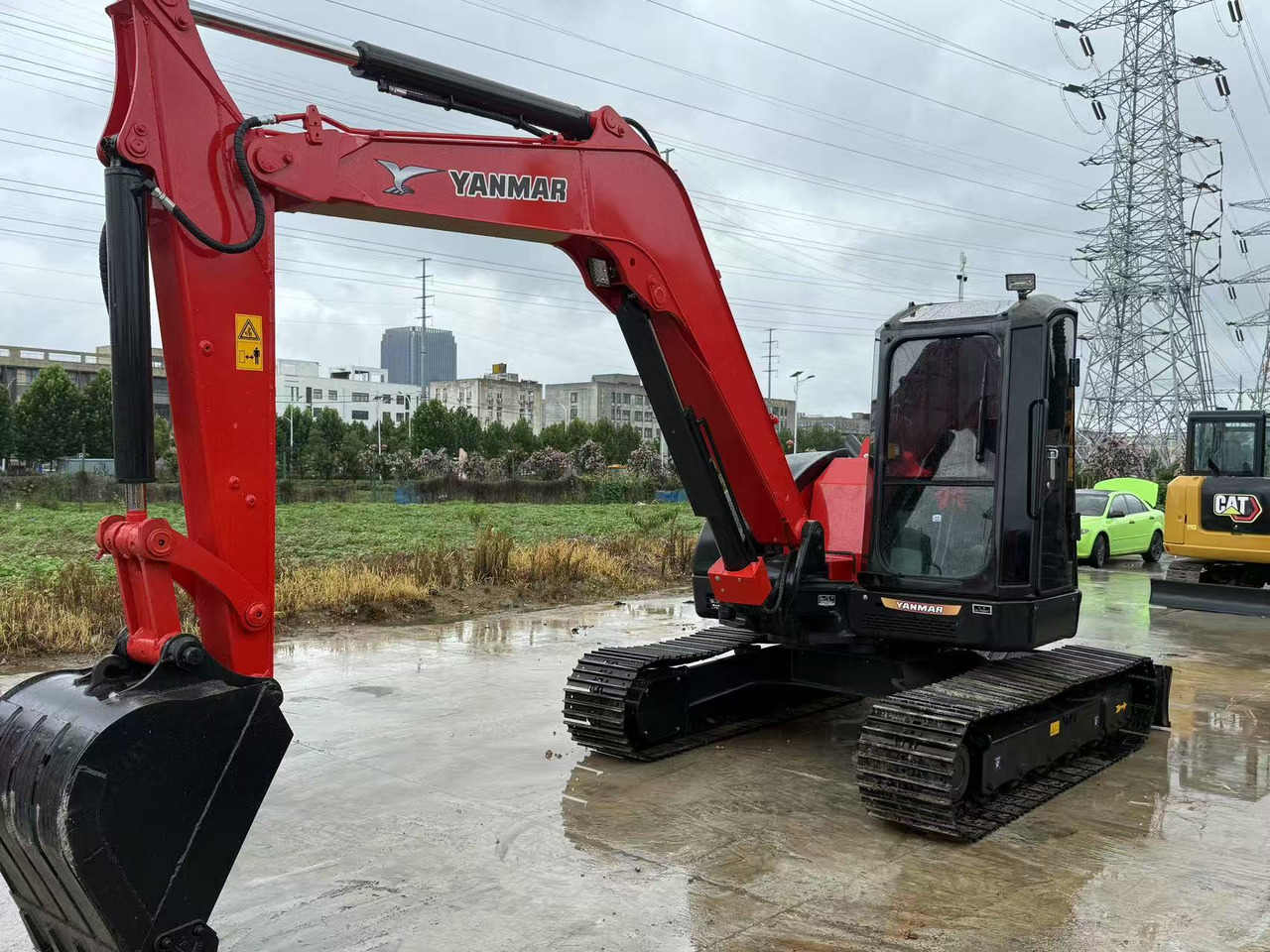 Yanmar Vio80 - Mini ekskavatorius: foto 1 Yanmar Vio80 - Mini ekskavatorius: foto 1