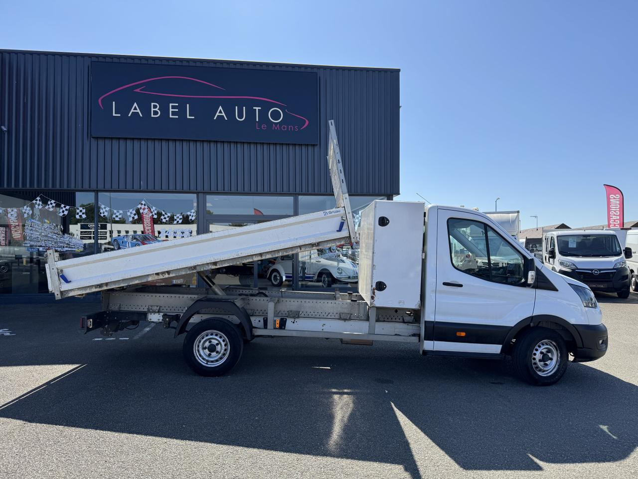 FORD TRANSIT BENNE COFFRE 350 L3 2.0 EcoBlue 170CH - Mažas savivartis: foto 1 FORD TRANSIT BENNE COFFRE 350 L3 2.0 EcoBlue 170CH - Mažas savivartis: foto 1
