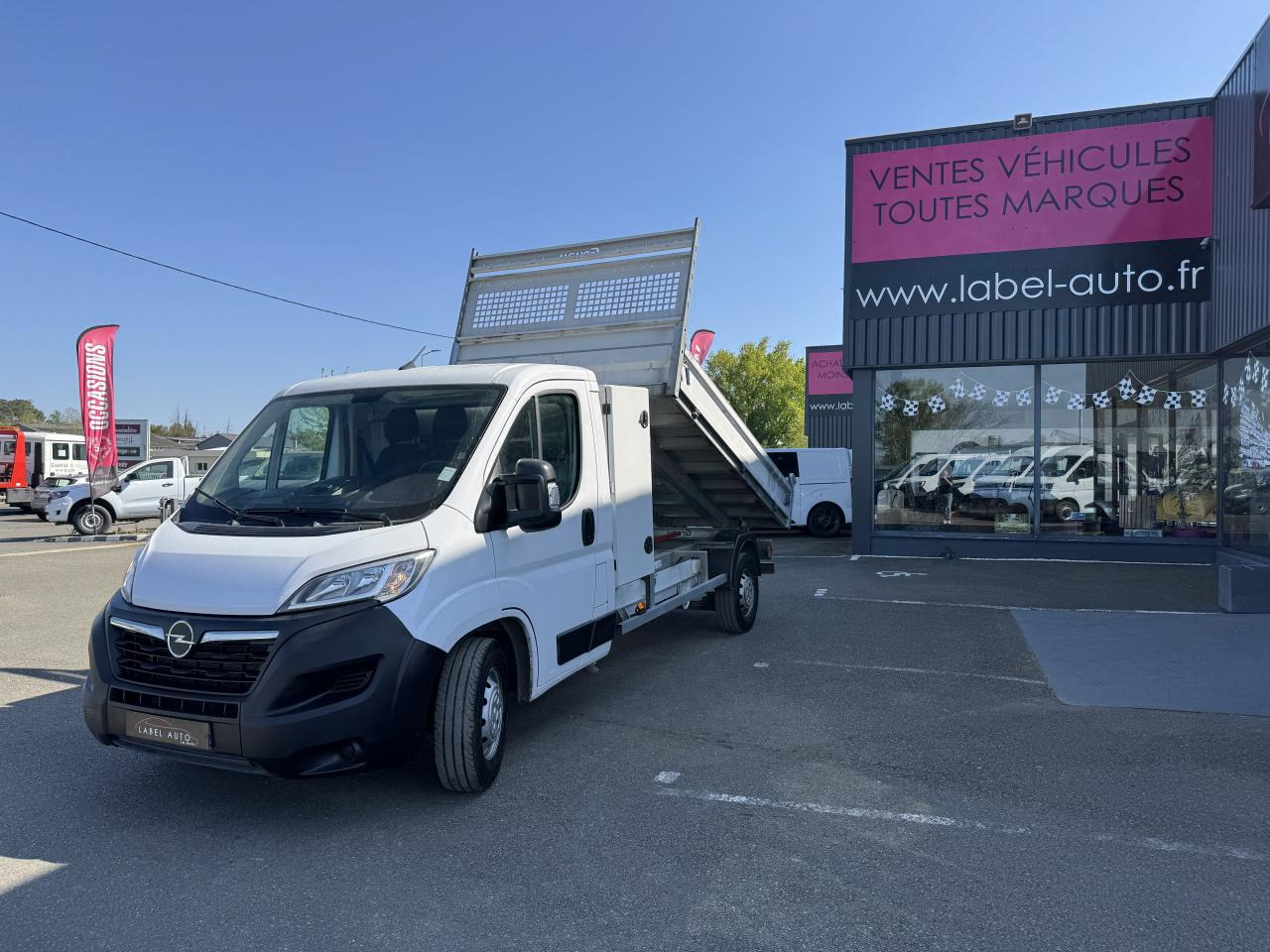 OPEL Movano 3.5t L2.2 BlueHDi Maxi 140CH BENNE COFFRE - Mažas savivartis: foto 5 OPEL Movano 3.5t L2.2 BlueHDi Maxi 140CH BENNE COFFRE - Mažas savivartis: foto 5
