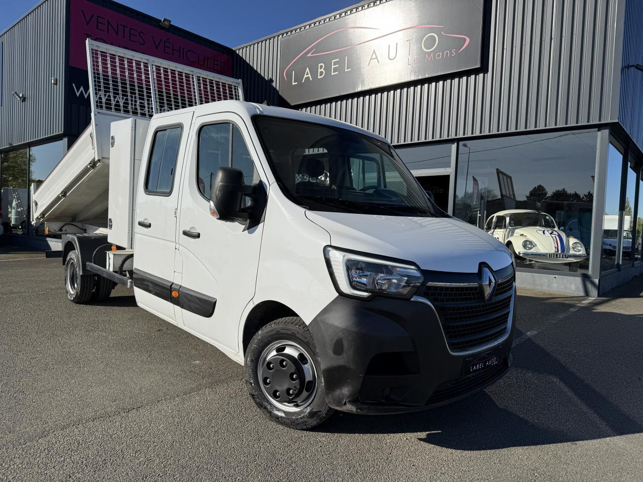 Renault Master RENAULT 3T5 BENNE + COFFRE RJ DOUBLE CABINE 6 PL 2.3 DCI 130 CH CONFORT + GPS + REGUL + CLIM - Mažas savivartis: foto 2 Renault Master RENAULT 3T5 BENNE + COFFRE RJ DOUBLE CABINE 6 PL 2.3 DCI 130 CH CONFORT + GPS + REGUL + CLIM - Mažas savivartis: foto 2