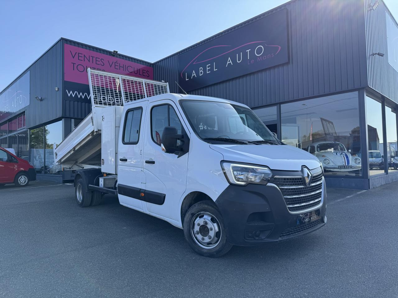 Renault Master combi RENAULT 3T5 BENNE + COFFRE RJ DOUBLE CABINE 6 PL 2.3 DCI 130 CH CONFORT + GPS + REGUL + CLIM - Mažas savivartis: foto 2 Renault Master combi RENAULT 3T5 BENNE + COFFRE RJ DOUBLE CABINE 6 PL 2.3 DCI 130 CH CONFORT + GPS + REGUL + CLIM - Mažas savivartis: foto 2