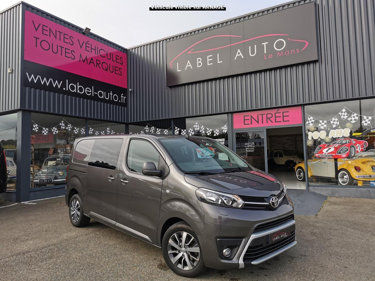 TOYOTA Proace 2.0 180 D-4D - BVA CABINE APPROFONDIE Cabine Medium - Krovininis mikroautobusas: foto 1 TOYOTA Proace 2.0 180 D-4D - BVA CABINE APPROFONDIE Cabine Medium - Krovininis mikroautobusas: foto 1