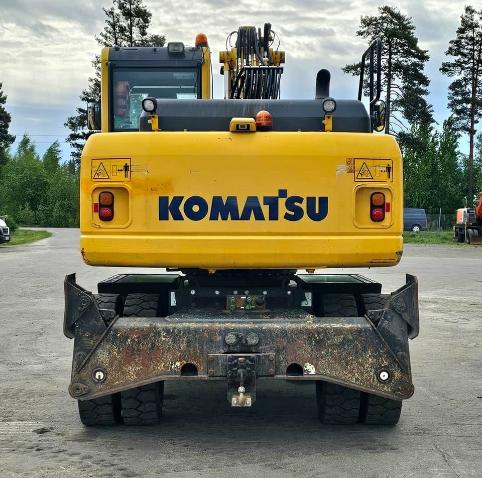 Komatsu pw 160 -8 - Ratinis ekskavatorius: foto 4 Komatsu pw 160 -8 - Ratinis ekskavatorius: foto 4
