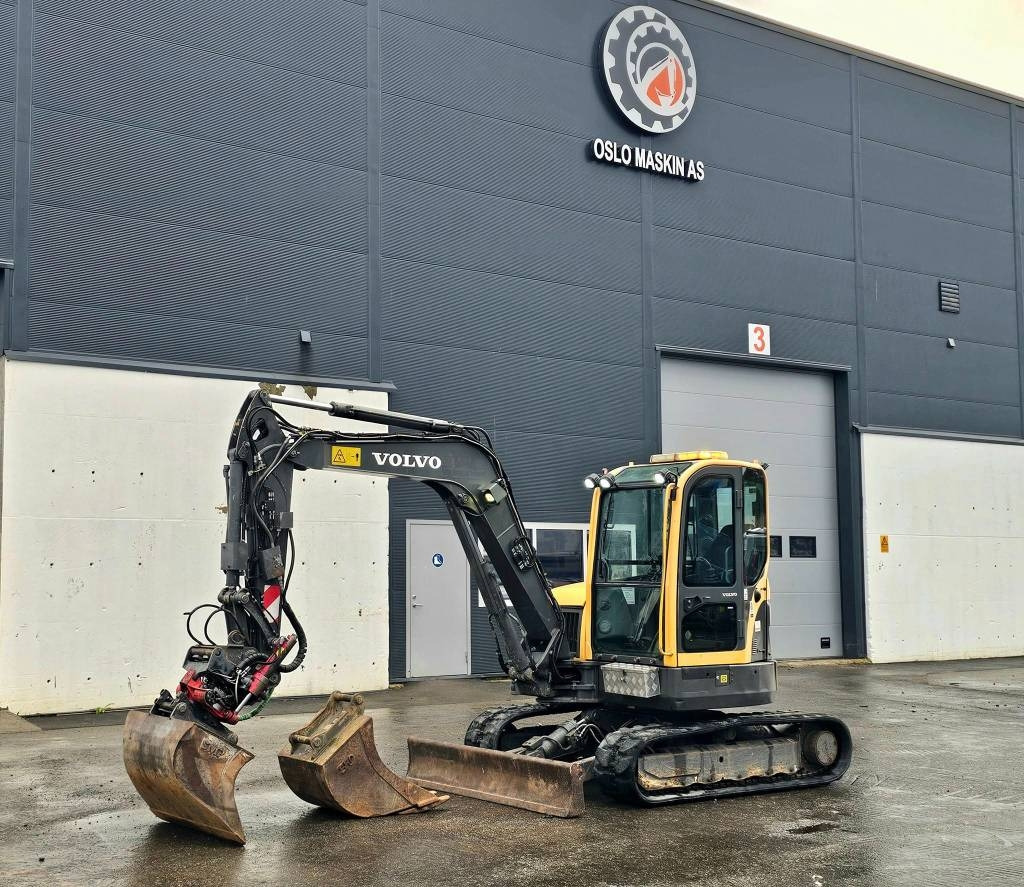 Volvo ECR 58 - Mini ekskavatorius: foto 1 Volvo ECR 58 - Mini ekskavatorius: foto 1