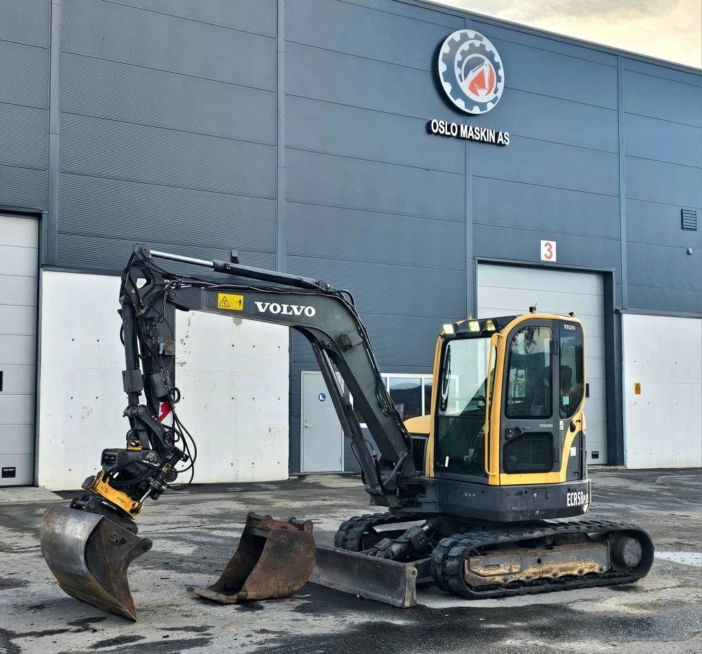 Volvo ECR 58 plus - Mini ekskavatorius: foto 1 Volvo ECR 58 plus - Mini ekskavatorius: foto 1