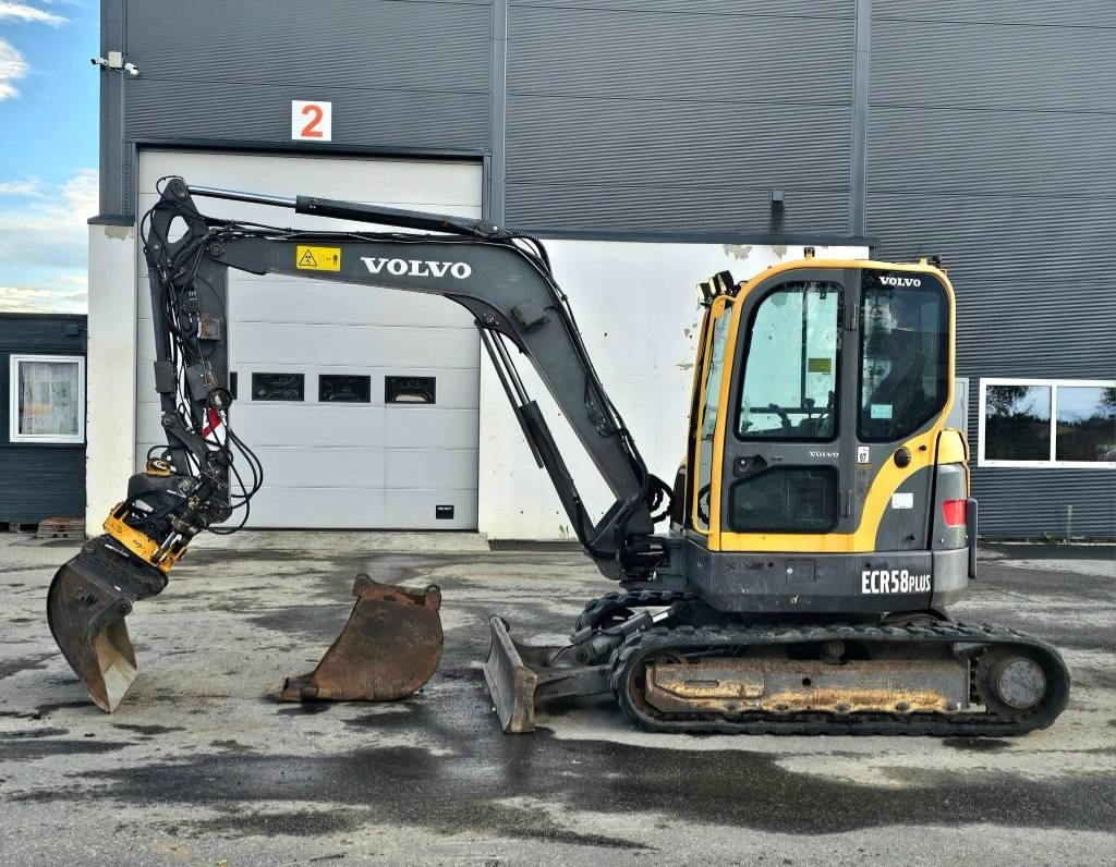 Volvo ECR 58 plus - Mini ekskavatorius: foto 2 Volvo ECR 58 plus - Mini ekskavatorius: foto 2