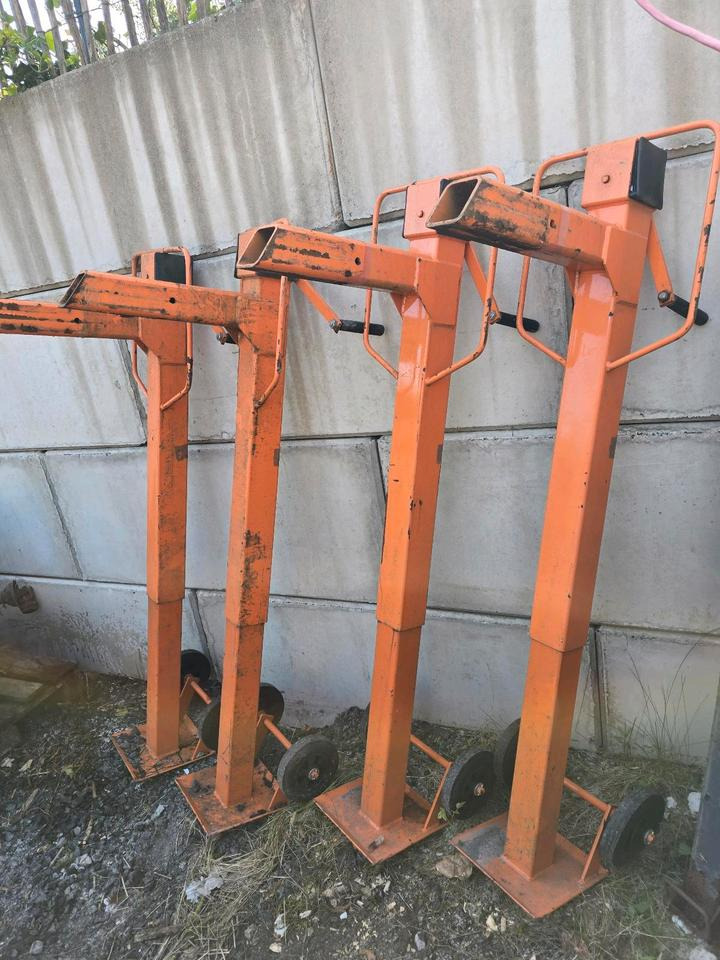 4x Stützen für Salzstreuer Container Wohnkabine Schmidt Epoke Gmeiner Salzsilo Streuautomat Winterdienst - Smėlio/ Druskos barstytuvas: foto 2 4x Stützen für Salzstreuer Container Wohnkabine Schmidt Epoke Gmeiner Salzsilo Streuautomat Winterdienst - Smėlio/ Druskos barstytuvas: foto 2