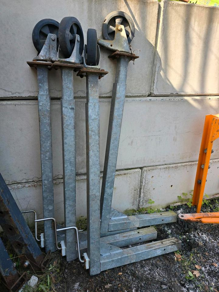 4x Stützen für Salzstreuer Container Wohnkabine Schmidt Epoke Gmeiner Salzsilo Streuautomat Winterdienst - Smėlio/ Druskos barstytuvas: foto 2 4x Stützen für Salzstreuer Container Wohnkabine Schmidt Epoke Gmeiner Salzsilo Streuautomat Winterdienst - Smėlio/ Druskos barstytuvas: foto 2