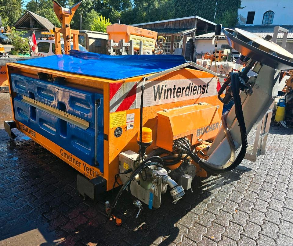 Bucher Yeti 2500W FS Gmeiner Salzstreuer Streuautomat Streusilo für Unimog UGN UGE 405 423 427 530 430 429 - Smėlio/ Druskos barstytuvas: foto 1 Bucher Yeti 2500W FS Gmeiner Salzstreuer Streuautomat Streusilo für Unimog UGN UGE 405 423 427 530 430 429 - Smėlio/ Druskos barstytuvas: foto 1