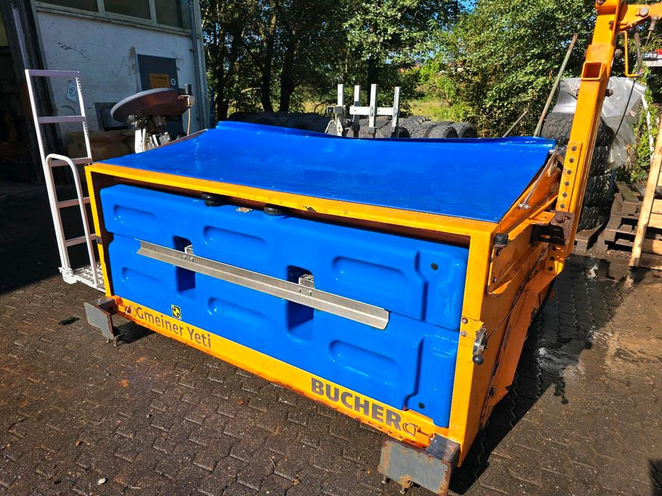 Bucher Yeti 2500W FS Gmeiner Salzstreuer Streuautomat Streusilo für Unimog UGN UGE 405 423 427 530 430 429 - Smėlio/ Druskos barstytuvas: foto 2 Bucher Yeti 2500W FS Gmeiner Salzstreuer Streuautomat Streusilo für Unimog UGN UGE 405 423 427 530 430 429 - Smėlio/ Druskos barstytuvas: foto 2