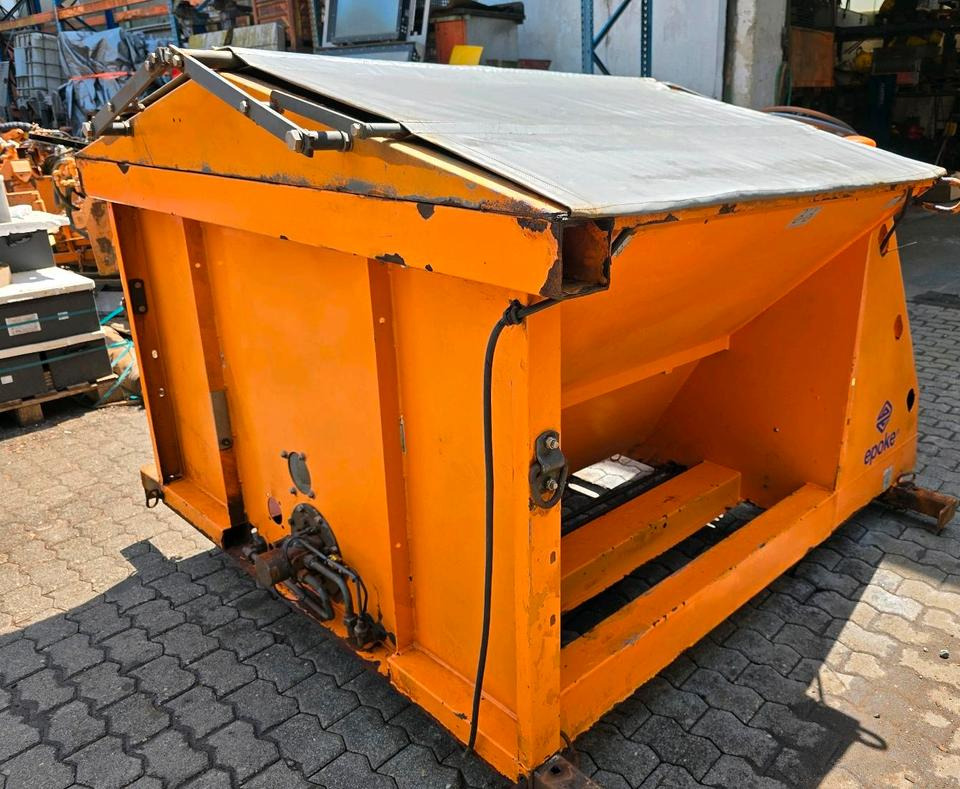 Epoke SH3101 Salzstreuer 1,6m3 Salzsilo passend für Fendt Xylon JCB Fasttrac Multicar Unimog Winterdienst Aufbaustreuer Streuautomat Schmidt Küpper-Weisser - Smėlio/ Druskos barstytuvas: foto 5 Epoke SH3101 Salzstreuer 1,6m3 Salzsilo passend für Fendt Xylon JCB Fasttrac Multicar Unimog Winterdienst Aufbaustreuer Streuautomat Schmidt Küpper-Weisser - Smėlio/ Druskos barstytuvas: foto 5