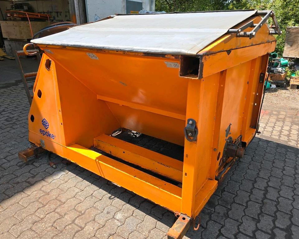 Epoke SH3101 Salzstreuer 1,6m3 Salzsilo passend für Fendt Xylon JCB Fasttrac Multicar Unimog Winterdienst Aufbaustreuer Streuautomat Schmidt Küpper-Weisser - Smėlio/ Druskos barstytuvas: foto 3 Epoke SH3101 Salzstreuer 1,6m3 Salzsilo passend für Fendt Xylon JCB Fasttrac Multicar Unimog Winterdienst Aufbaustreuer Streuautomat Schmidt Küpper-Weisser - Smėlio/ Druskos barstytuvas: foto 3