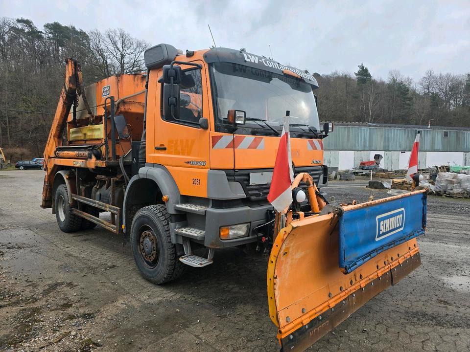 Mercedes-Benz Atego 1828 AK Absetzkipper Meiller Schmidt Schneepflug Küpper-Weisser Salzstreuer Allrad - Sniego valymo mašina: foto 4 Mercedes-Benz Atego 1828 AK Absetzkipper Meiller Schmidt Schneepflug Küpper-Weisser Salzstreuer Allrad - Sniego valymo mašina: foto 4