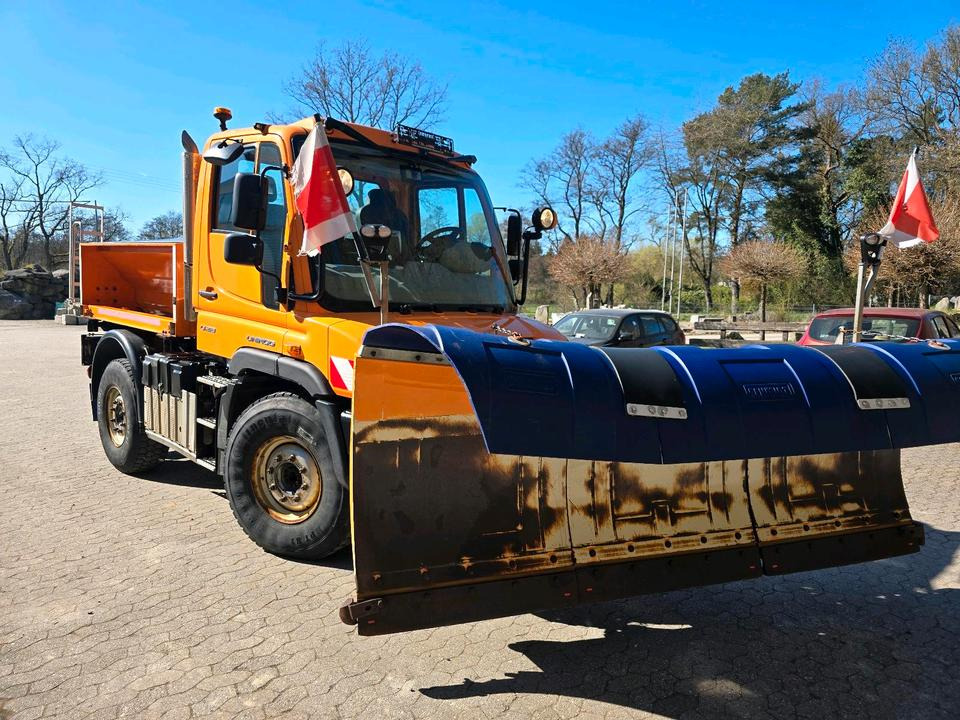 Unimog 218 U218 Mercedes-Benz 405 Schmidt Schneepflug Gmeiner Salzstreuer Yedi Winterdienst - Sniego valymo mašina: foto 3 Unimog 218 U218 Mercedes-Benz 405 Schmidt Schneepflug Gmeiner Salzstreuer Yedi Winterdienst - Sniego valymo mašina: foto 3