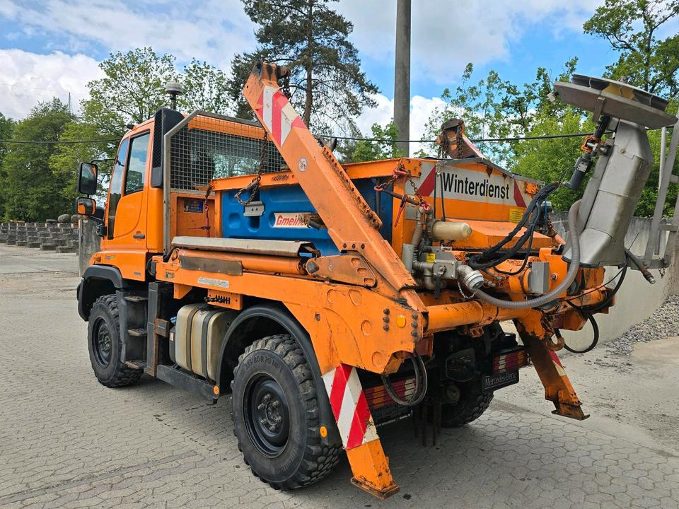 Unimog 405/10 U300 Bluetec 5 Mercedes-Benz U 300 UGE UGN mit Jotha Absetzkipper combi con 4518 Absetzer - Sniego valymo mašina: foto 2 Unimog 405/10 U300 Bluetec 5 Mercedes-Benz U 300 UGE UGN mit Jotha Absetzkipper combi con 4518 Absetzer - Sniego valymo mašina: foto 2