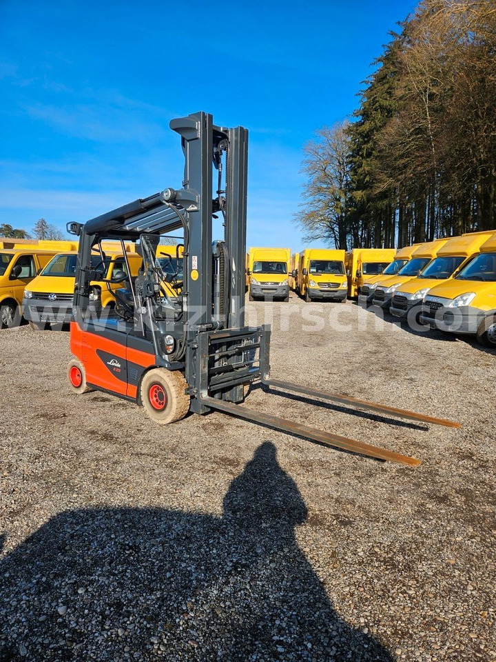 Linde E25 R Roadster , 6.880mm Hubhöhe, StVZO hydr. Zi - Elektrinis krautuvas: foto 2 Linde E25 R Roadster , 6.880mm Hubhöhe, StVZO hydr. Zi - Elektrinis krautuvas: foto 2