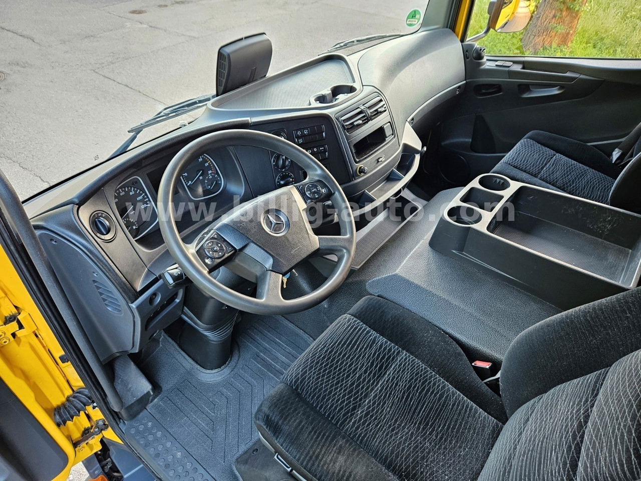 Tentinis sunkvežimis Mercedes-Benz Atego 1327 L * BREMS/SPUR-ASS*DIFF.*LBW*AHK*7.2m: foto 8