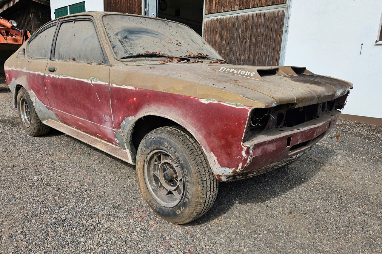 Opel Kadett C Rallye 2.0E Coupe Nr.13 Scheunenfund - Kupė: foto 1 Opel Kadett C Rallye 2.0E Coupe Nr.13 Scheunenfund - Kupė: foto 1