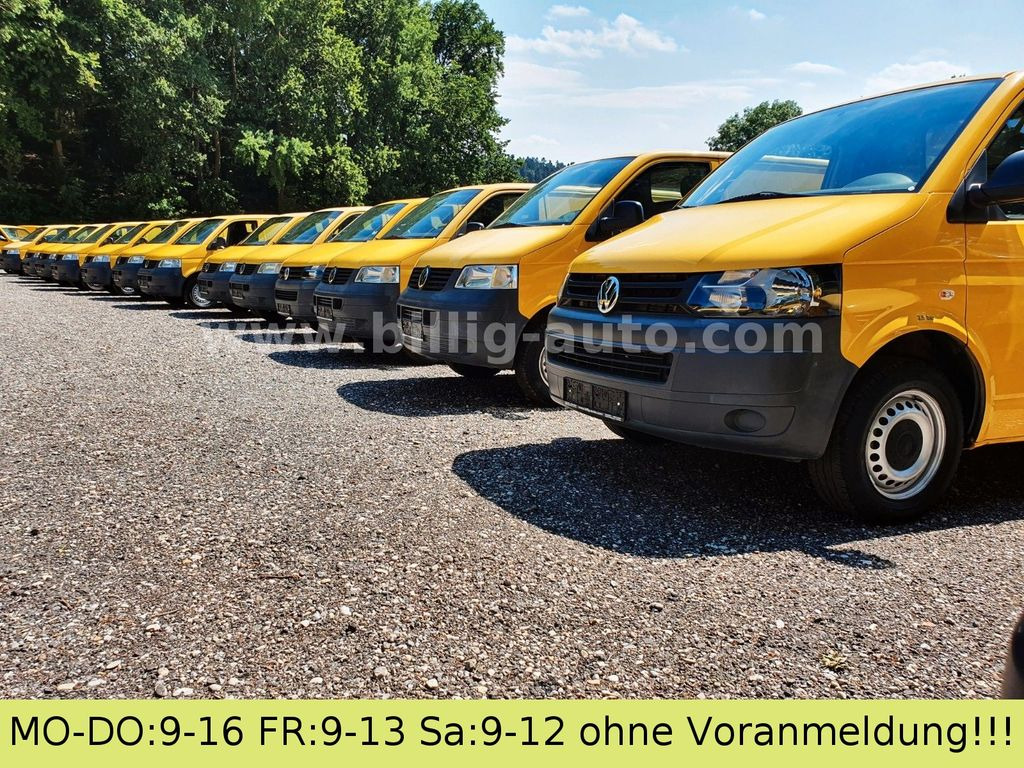 Mikroautobusas, Keleivinis furgonas Volkswagen T5 1.9 TDI 2xSchiebetüre /Scheckheft Transporter: foto 11