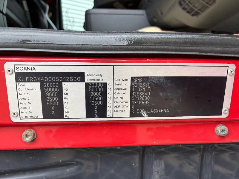 Scania R500 V8 / 6x4 / HANDGESCHAKELD / SCHUIFSCHOTEL / HYDRAULIEK / RETARDER / lizingą Scania R500 V8 / 6x4 / HANDGESCHAKELD / SCHUIFSCHOTEL / HYDRAULIEK / RETARDER /: foto 8 Scania R500 V8 / 6x4 / HANDGESCHAKELD / SCHUIFSCHOTEL / HYDRAULIEK / RETARDER / lizingą Scania R500 V8 / 6x4 / HANDGESCHAKELD / SCHUIFSCHOTEL / HYDRAULIEK / RETARDER /: foto 8