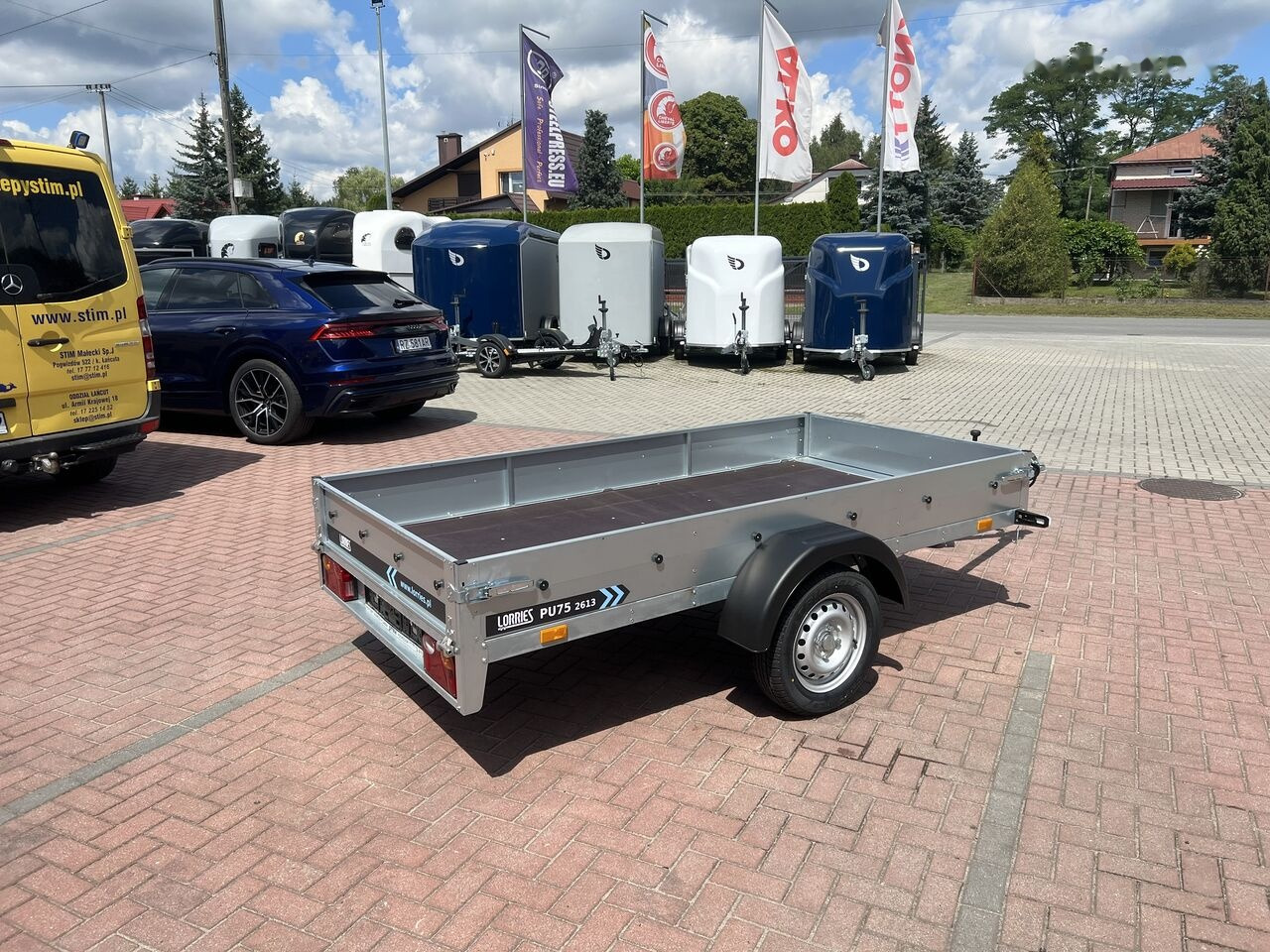 Lorries PU75-2613 + UCHYLNA - Automobilinė priekaba: foto 2 Lorries PU75-2613 + UCHYLNA - Automobilinė priekaba: foto 2