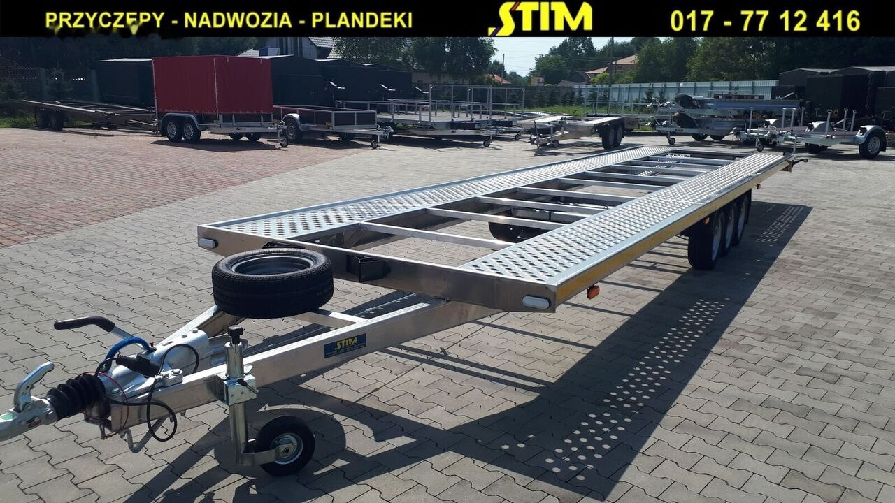 Stim L-23, ALU - Autovežis priekaba: foto 1 Stim L-23, ALU - Autovežis priekaba: foto 1