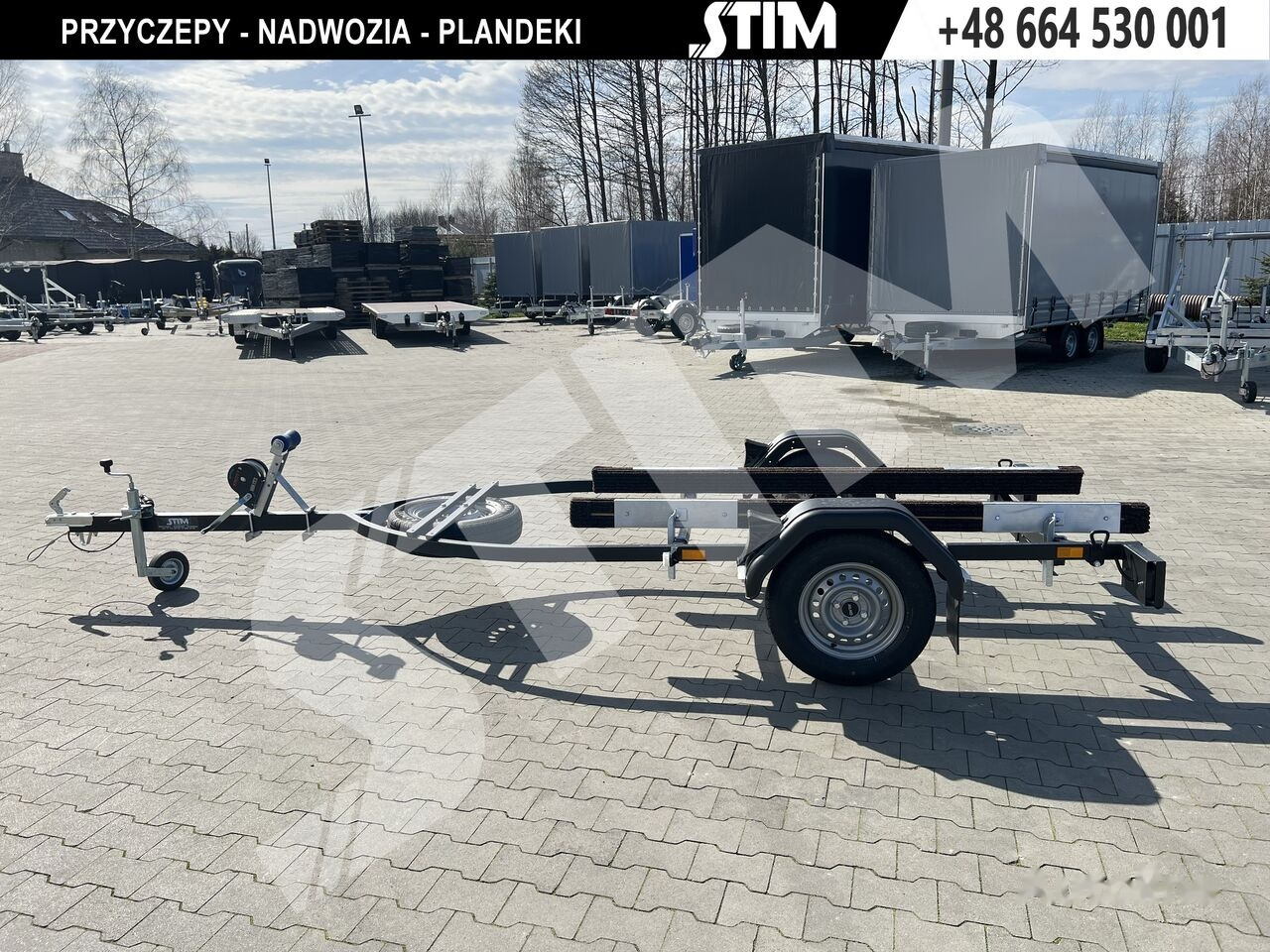 Stim L11-SW/075M Przyczepa lekka do przewozu skutera wodnego - Valties priekaba: foto 5 Stim L11-SW/075M Przyczepa lekka do przewozu skutera wodnego - Valties priekaba: foto 5