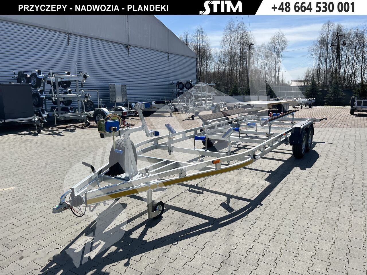 Stim L22/PŁ-PH/75-27 DALPOL - PHOBOS 25 - Valties priekaba: foto 1 Stim L22/PŁ-PH/75-27 DALPOL - PHOBOS 25 - Valties priekaba: foto 1