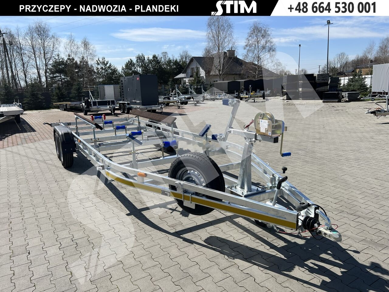 Nauja Valties priekaba Stim L22/PŁ-PH/75-27 DALPOL - PHOBOS 25: foto 8