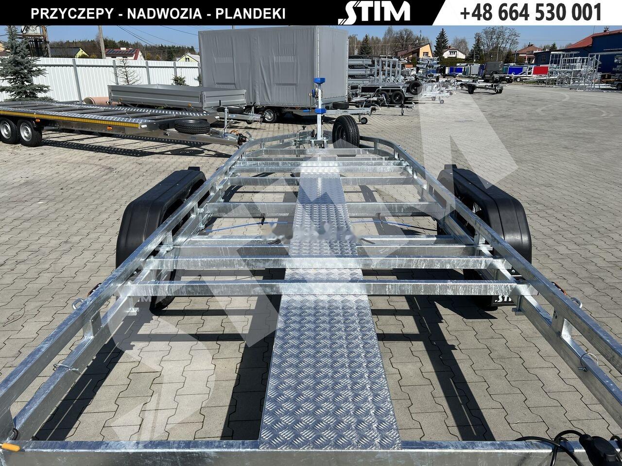 Stim L22/PŁ-SA/70-27 - SATURN 25 - Valties priekaba: foto 5 Stim L22/PŁ-SA/70-27 - SATURN 25 - Valties priekaba: foto 5