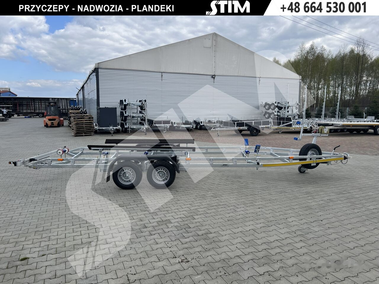 Stim L22/PŁ-ST/75-30 - Valties priekaba: foto 3 Stim L22/PŁ-ST/75-30 - Valties priekaba: foto 3
