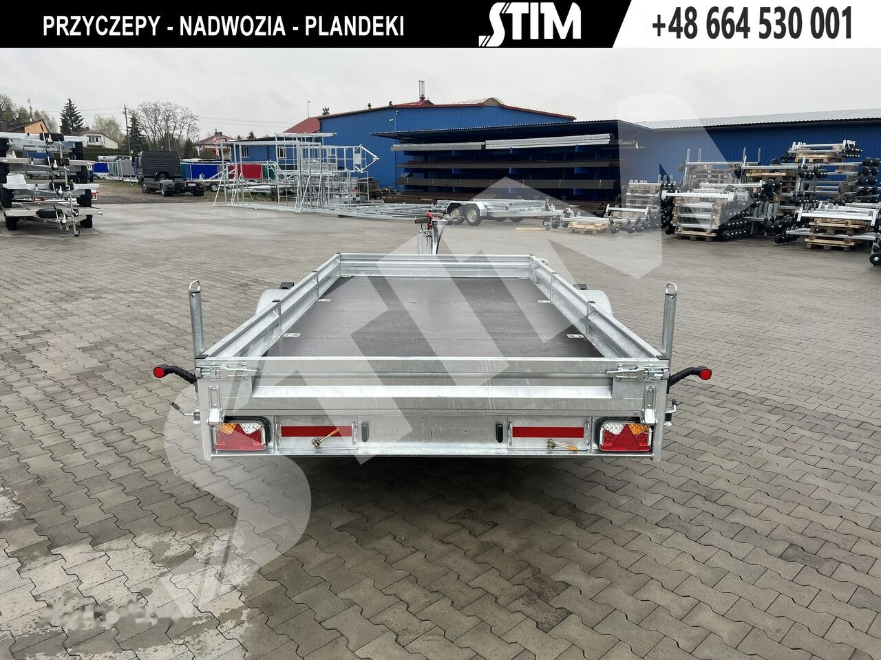 Stim S21-1,8/4020 - Platforminė/ Bortinė priekaba: foto 4 Stim S21-1,8/4020 - Platforminė/ Bortinė priekaba: foto 4