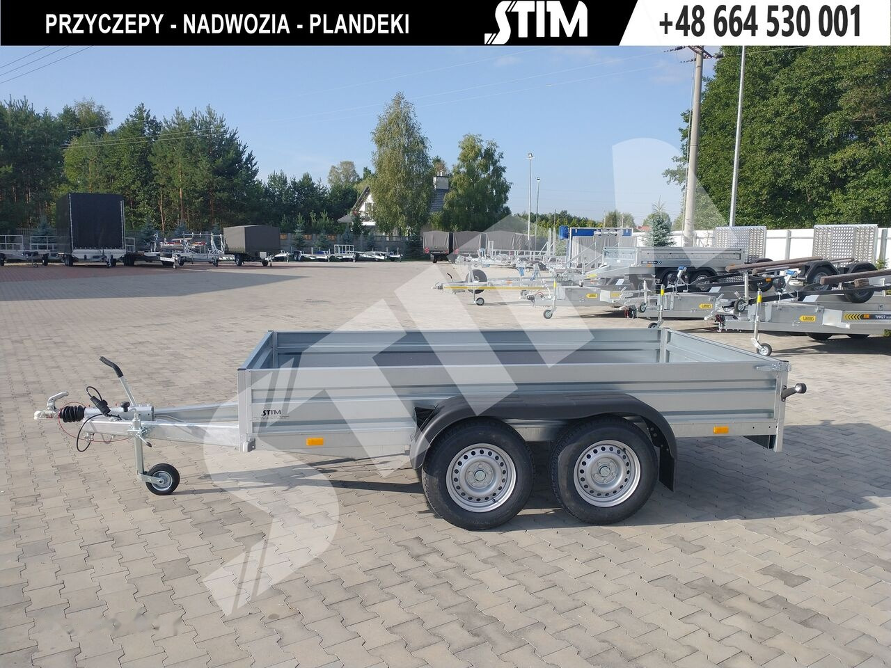 Stim S22-27/3216 - Platforminė/ Bortinė priekaba: foto 3 Stim S22-27/3216 - Platforminė/ Bortinė priekaba: foto 3
