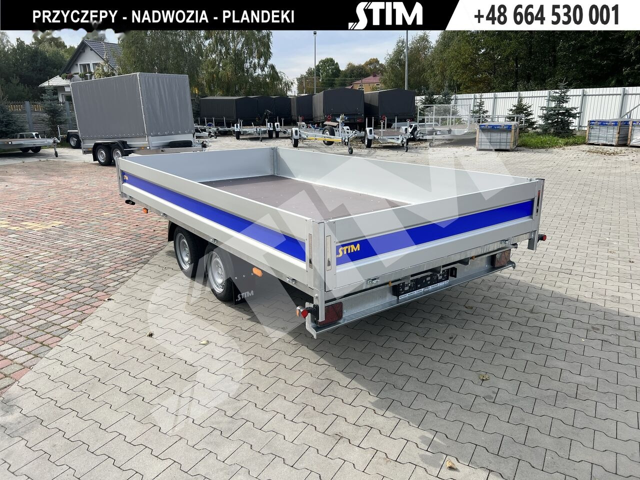 Stim S22-27/4122 - Platforminė/ Bortinė priekaba: foto 4 Stim S22-27/4122 - Platforminė/ Bortinė priekaba: foto 4