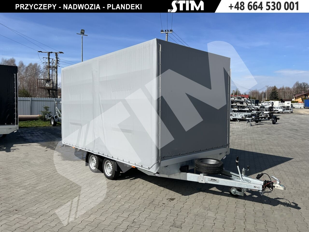 Stim S22/FR-1/27-4222 - Tentinė priekaba: foto 1 Stim S22/FR-1/27-4222 - Tentinė priekaba: foto 1