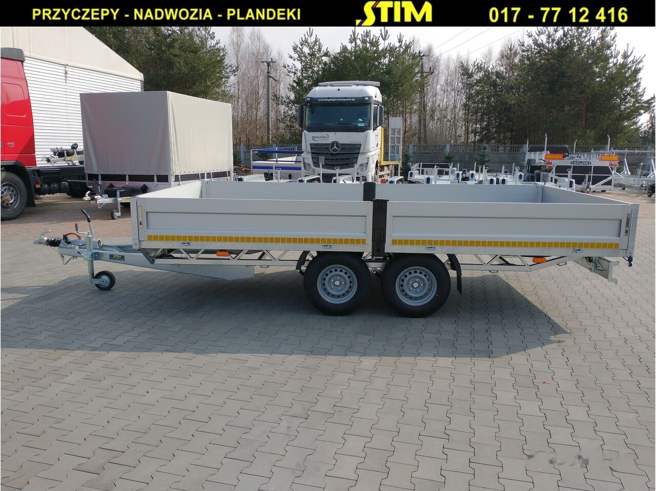 Stim S22 - Platforminė/ Bortinė priekaba: foto 5 Stim S22 - Platforminė/ Bortinė priekaba: foto 5