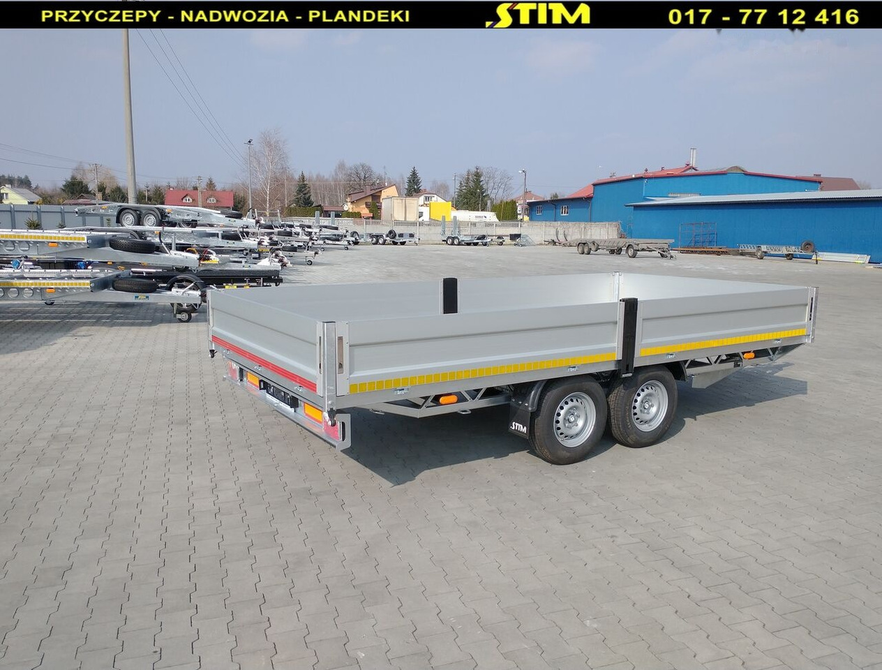 Stim S22 - Platforminė/ Bortinė priekaba: foto 4 Stim S22 - Platforminė/ Bortinė priekaba: foto 4