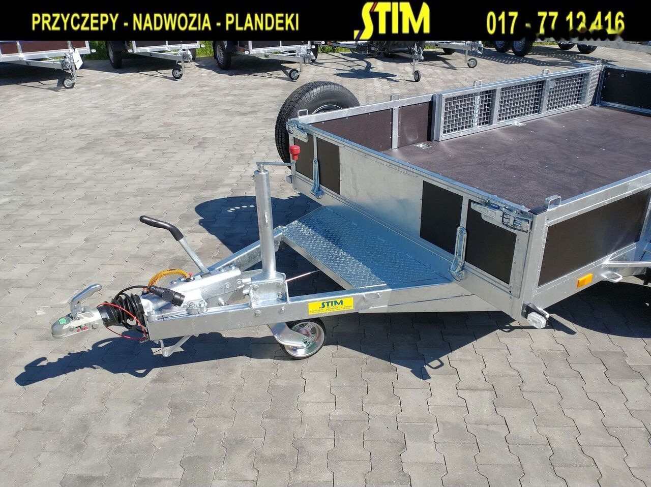 Stim S22, przyczepa do przewozu sprzętu budowlanego - Priekaba spec technikai: foto 3 Stim S22, przyczepa do przewozu sprzętu budowlanego - Priekaba spec technikai: foto 3