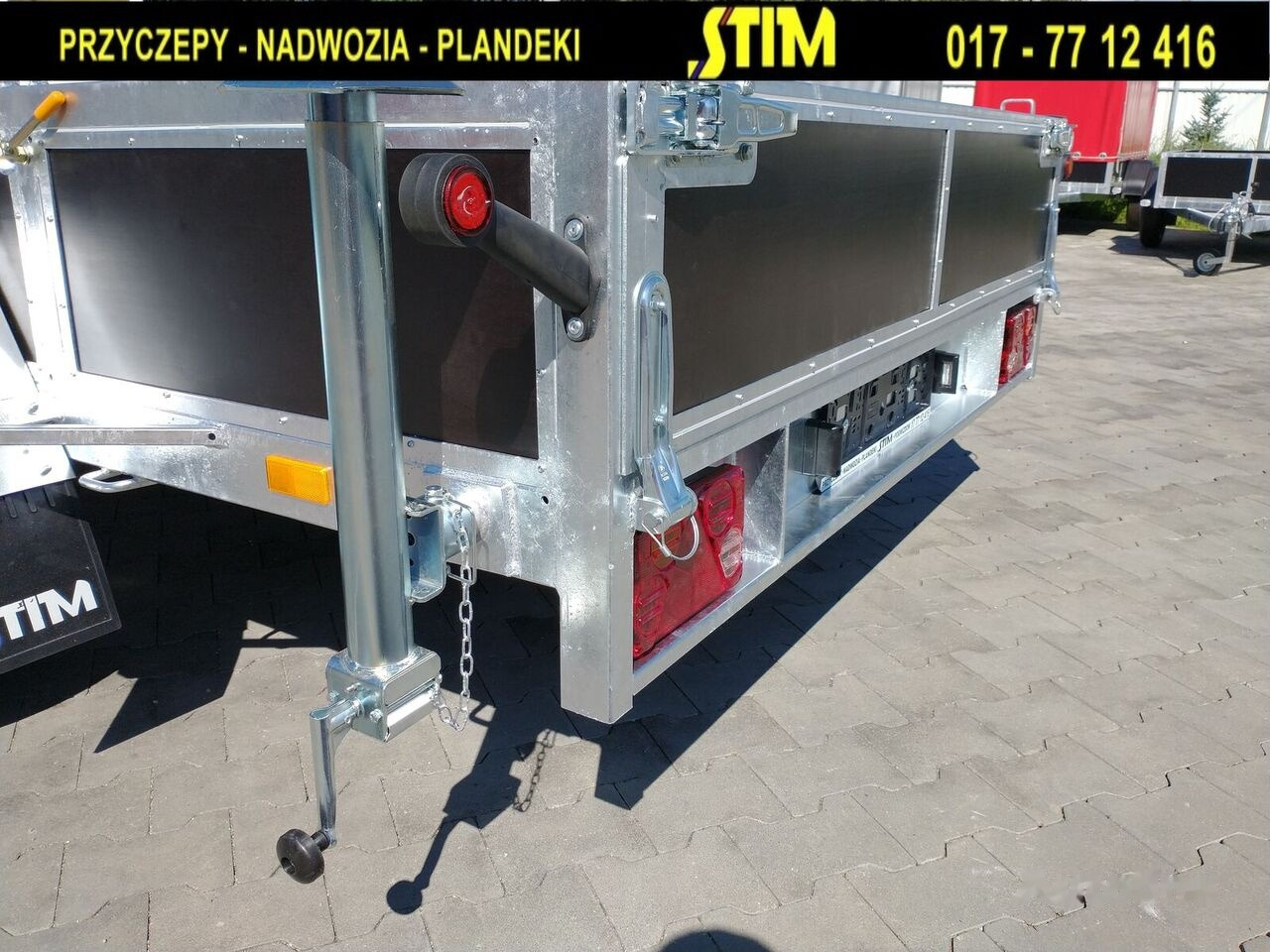 Stim S22, przyczepa do przewozu sprzętu budowlanego - Priekaba spec technikai: foto 4 Stim S22, przyczepa do przewozu sprzętu budowlanego - Priekaba spec technikai: foto 4