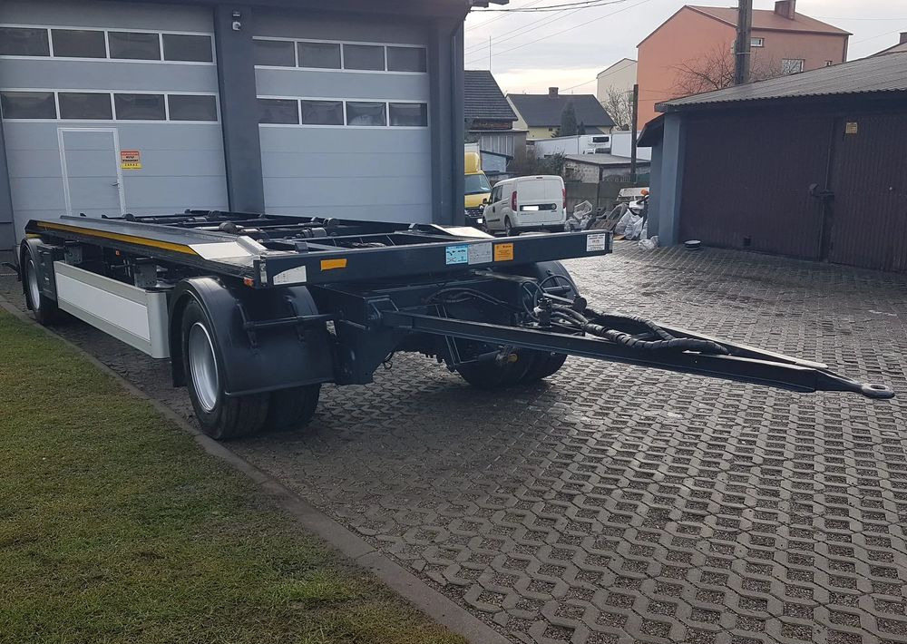 Wielton PS-2 PRZYCZEPA POD KONTENERY DO HAKOWCA 2 OSIE BLIŹNIAKI HUFFERMANN MEILLER ZASŁAW SKIBICKI - Kablio/ Skip loader priekaba: foto 1 Wielton PS-2 PRZYCZEPA POD KONTENERY DO HAKOWCA 2 OSIE BLIŹNIAKI HUFFERMANN MEILLER ZASŁAW SKIBICKI - Kablio/ Skip loader priekaba: foto 1