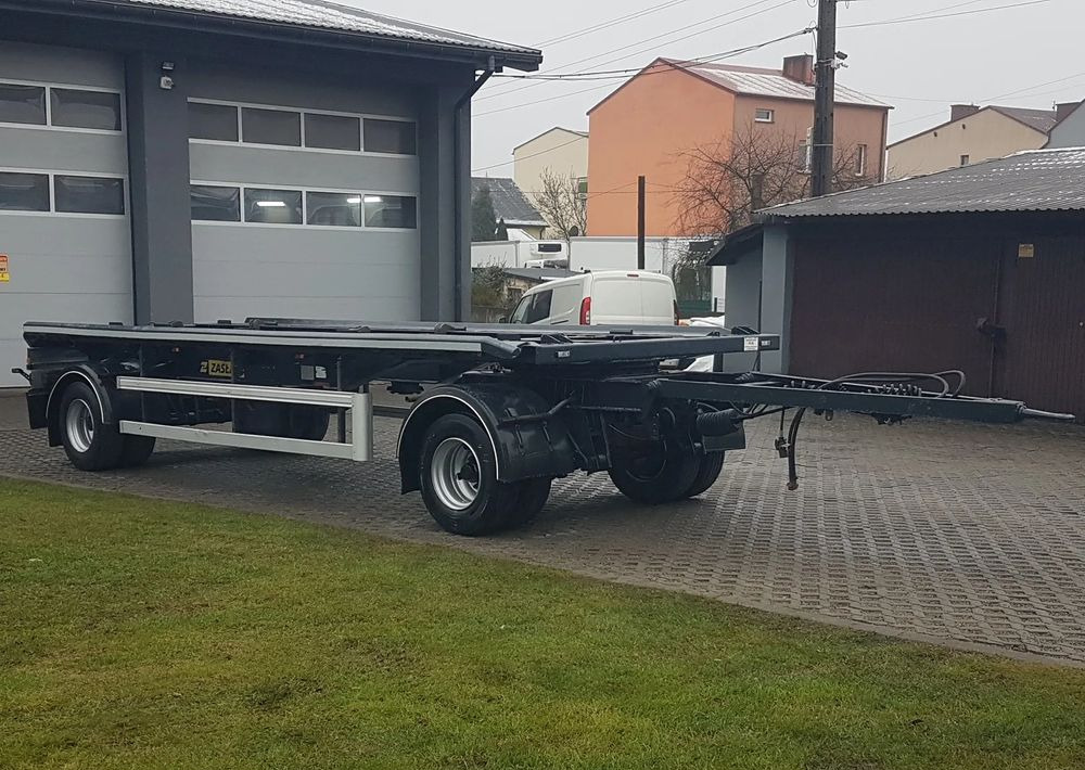 Zaslaw D-659 DO KONTENERÓW HAKOWCA POD KONTENERY 2 OSIE BLIŹNIAKI HUFFERMANN MEILLER WIELTON SKIBICKI - Kablio/ Skip loader priekaba: foto 1 Zaslaw D-659 DO KONTENERÓW HAKOWCA POD KONTENERY 2 OSIE BLIŹNIAKI HUFFERMANN MEILLER WIELTON SKIBICKI - Kablio/ Skip loader priekaba: foto 1