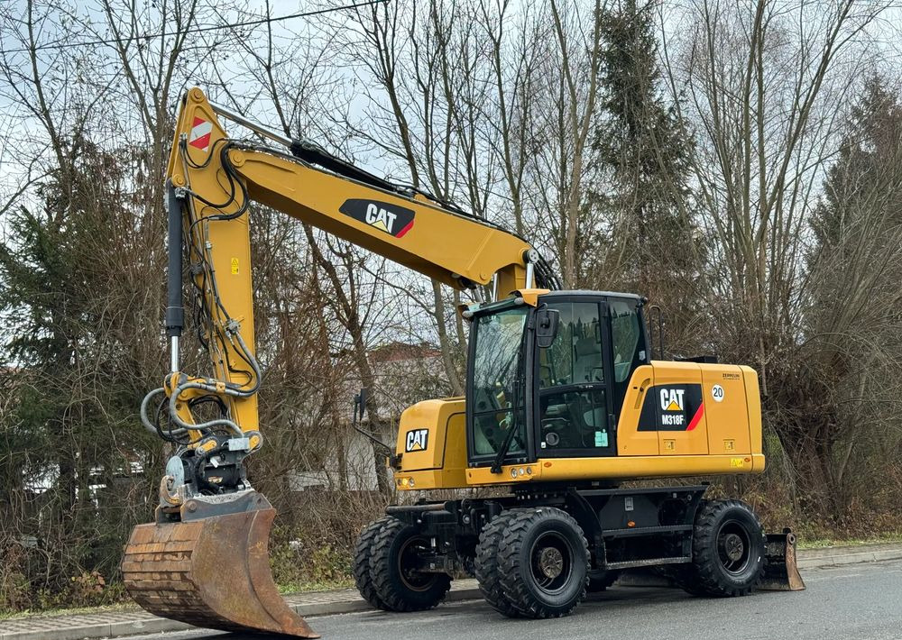 Ratinis ekskavatorius Caterpillar CAT 318 F * Powertilt * Sprowadzony* 9700 MTG * Caterpillar * Stan Perfekcyjny: foto 1