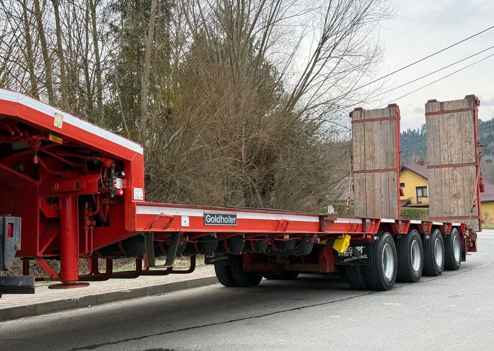 Goldhofer Naczepa Niskopodłogowa Goldhofer * 4 Osie * Bardzo Dobry Stan *Niskopodwozie - Žemo profilio platforma puspriekabė: foto 4 Goldhofer Naczepa Niskopodłogowa Goldhofer * 4 Osie * Bardzo Dobry Stan *Niskopodwozie - Žemo profilio platforma puspriekabė: foto 4