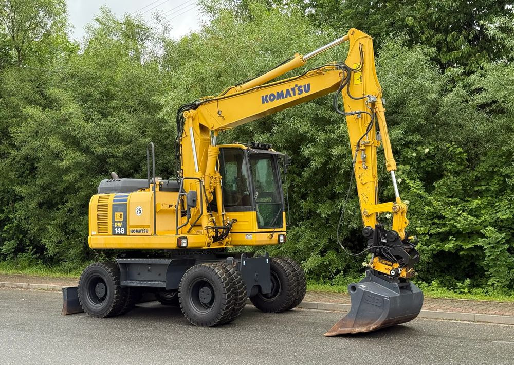 Komatsu * Komatsu PW 148 *ROTOTILT * Sprowadzona * Stan Perfekcyjny * Koparka Kołowa * - Ratinis ekskavatorius: foto 2 Komatsu * Komatsu PW 148 *ROTOTILT * Sprowadzona * Stan Perfekcyjny * Koparka Kołowa * - Ratinis ekskavatorius: foto 2