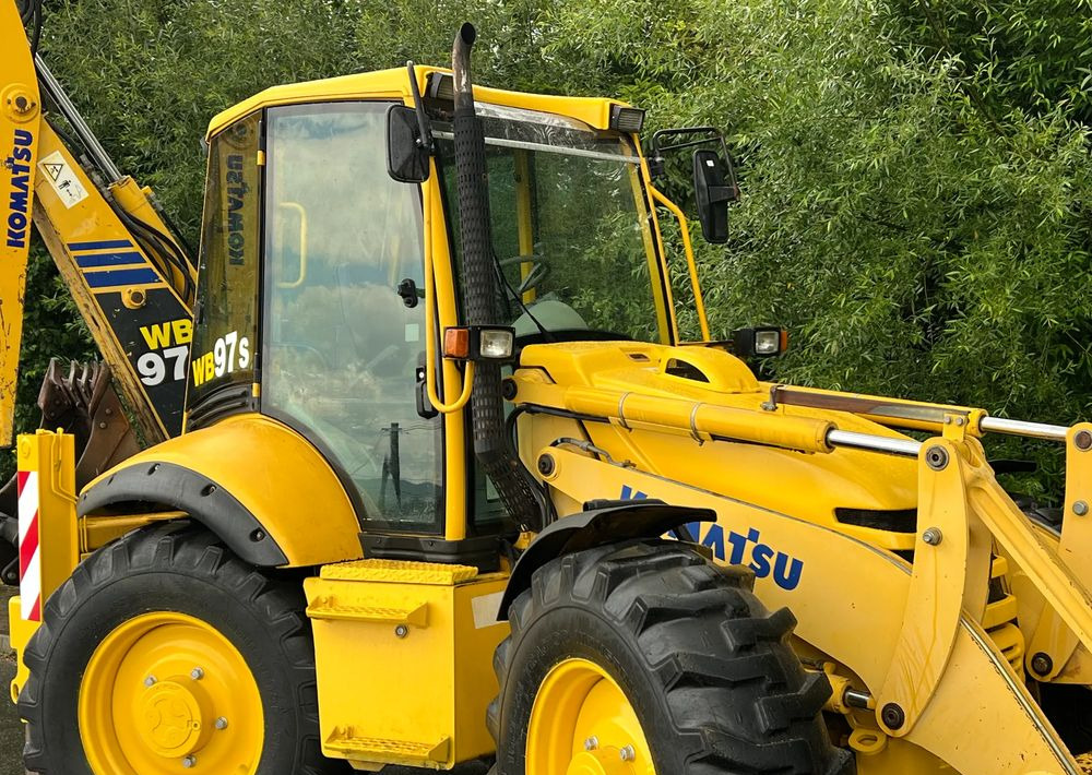 Komatsu * Koparko Ładowarka * Komatsu WB 97 S Utility * - Ekskavatorius-krautuvas: foto 4 Komatsu * Koparko Ładowarka * Komatsu WB 97 S Utility * - Ekskavatorius-krautuvas: foto 4