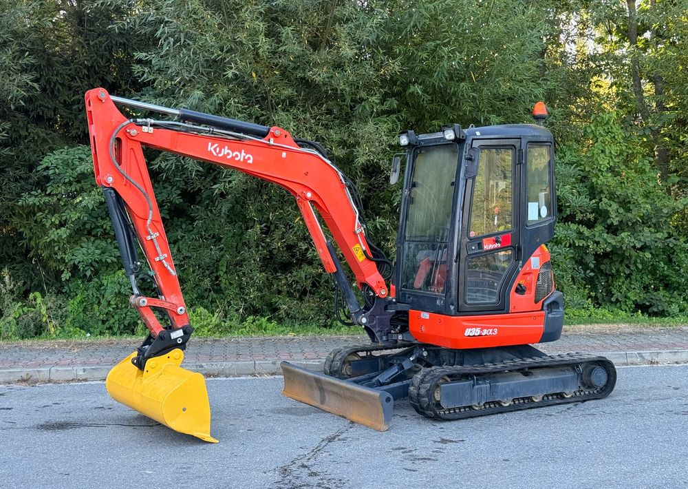 Kubota * Minikoparka * Kubota U 35-3&3 * 3.5 Ton * Sprowadzona * - Mini ekskavatorius: foto 1 Kubota * Minikoparka * Kubota U 35-3&3 * 3.5 Ton * Sprowadzona * - Mini ekskavatorius: foto 1