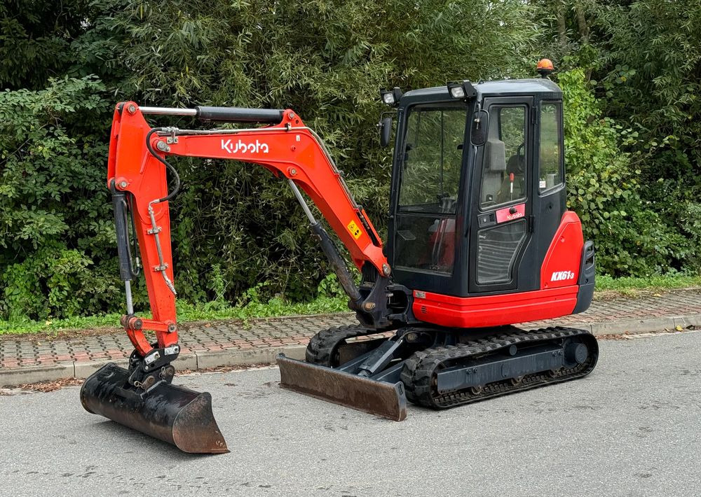 Kubota * Sprowadzona * Minikoparka * Kubota KX61-3 * 2.6 Ton * - Mini ekskavatorius: foto 1 Kubota * Sprowadzona * Minikoparka * Kubota KX61-3 * 2.6 Ton * - Mini ekskavatorius: foto 1