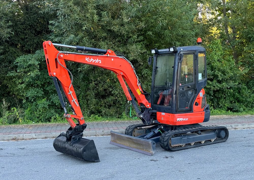 Kubota * Sprowadzona * Minikoparka * Kubota U 35-3&3 * 3.5 Ton * - Mini ekskavatorius: foto 1 Kubota * Sprowadzona * Minikoparka * Kubota U 35-3&3 * 3.5 Ton * - Mini ekskavatorius: foto 1